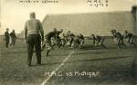 M.A.C. vs University of Michigan football game