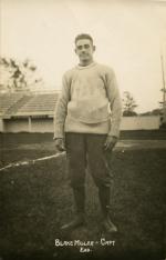 Blake Miller, captain of the M.A.C. football team, 1915