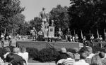 Rededication of the Sparty Statue, 1989