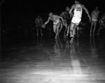 Action Shot during Ohio State - Michigan State College Basketball Game, February 13, 1952