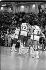 MSU Basketball Team Celebrating, 1979