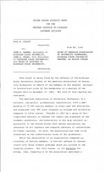Brief of American Association of University Professors, MSU, 1965