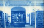 71. Interior of the Library, circa 1888.