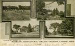 Four scenes of the M.A.C. grounds, ca. 1907
