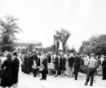 Unveiling of Sparty, June 9, 1945 