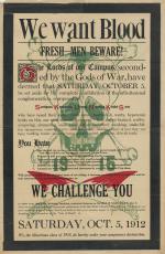 We Want Blood Poster, 1912
