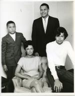 Clifton Wharton with Family, 1969