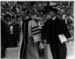 Clifton Wharton at the 1972 Commencement
