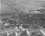 Aerial View of Campus Construction, 1939