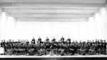 A portrait of the MSC Concert Band, 1951