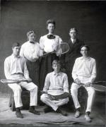 Co-ed tennis team, date unknown