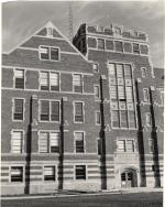 Front of the Electrical Engineering Building, 1949 