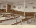 A lecture hall inside Cook Hall, 1896