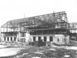 Kedzie Hall undergoing construction, 1927