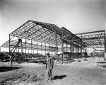 Construction of Demonstration Hall, date unknown