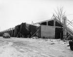 Macklin Field construction, 1948