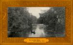 A Canoe on the Red Cedar River, date unknown