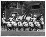 MSU Marching Band Drum Section, 1964