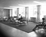 Lounge at the Kellogg Center, 1959.