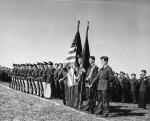 Cadets with Flags, ca 1940s