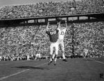 MSU versus University of Michigan football game, 1962