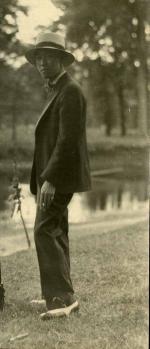 Onn Mann Liang on the Red Cedar, circa 1924