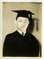 Graduation photograph taken by Onn Mann Liang, 1930