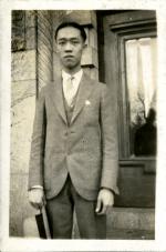 Onn Mann Liang, first year at MSC, 1924