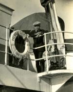 Onn Mann Liang on the SS Cleveland to China, 1932