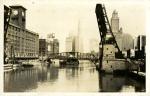 La Salle Street Bridge in Chicago, taken by Onn Mann Liang, 1928