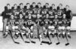 A team photo of the men's hockey team, 1950 ca.
<br />