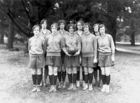 Ladies soccer team, 1931 title=Ladies soccer team, 1931