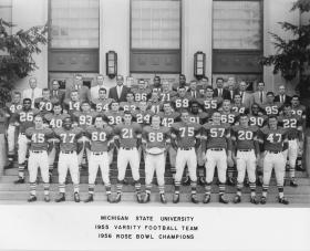 1955 Varsity Football Team title=1955 Varsity Football Team