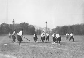 Women's Field Hockey, circa 1922 title=Women's Field Hockey, circa 1922
