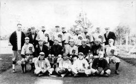 M.A.C. Baseball team, 1911 title=M.A.C. Baseball team, 1911