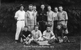 Baseball, senior team, 1914 title=Baseball, senior team, 1914